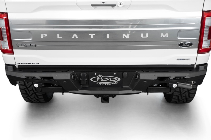 Ford F-150 Bumper - Rear - Addictive Desert Designs - Black Label - Hammer Black - `24-`27